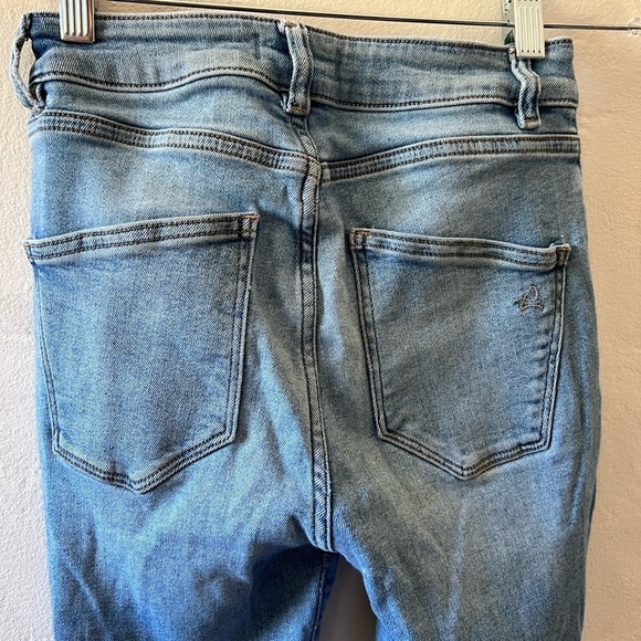 DL1961 High Rise Jeans - The Farrow Crop High-Rise Instasculpt Skinny Jeans - Picture 6 of 8